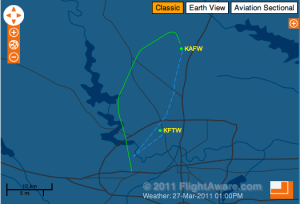 KAFW to KFTW KAFW to KFTW