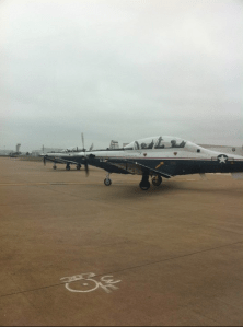 T-6 Texan II's at Alliance Airport T-6 Texan II's at Alliance Airport